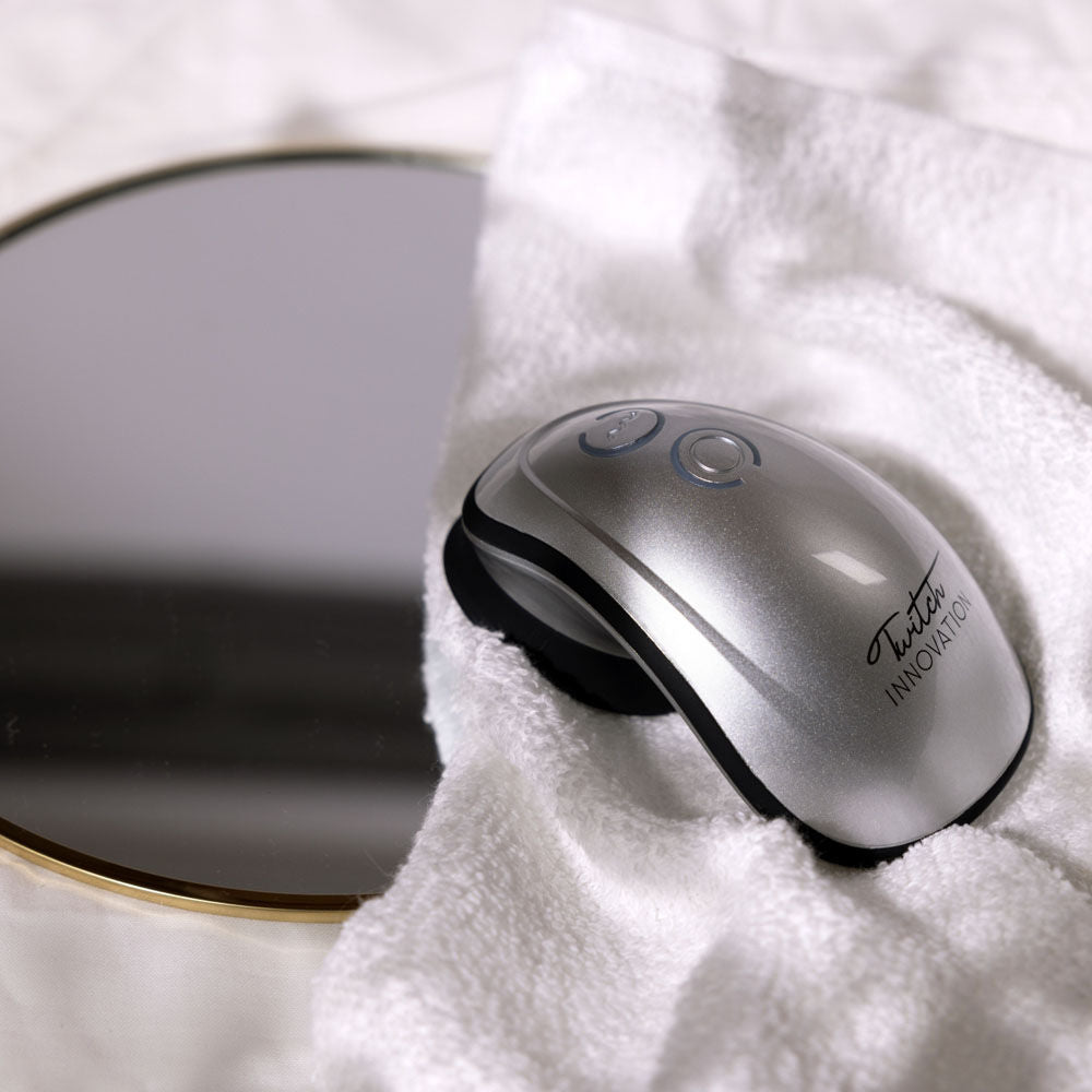 Twitch 1 - silver - clitoral stimulator Silver - Product top view  | Flirtybay Adult Shop Australia Lingerie Shop